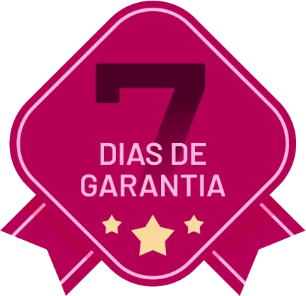 Garantia de 7 dias da Formação Personal Organizer